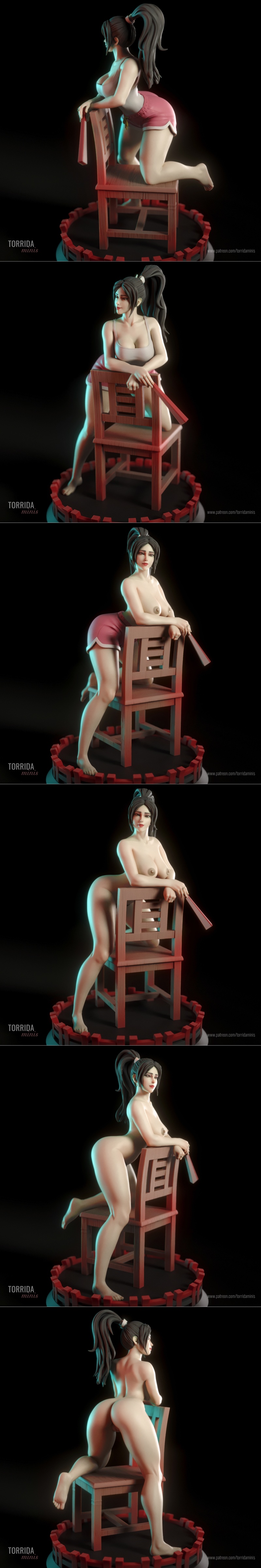 Torrida Minis - 马伊 - 3D打印模型|Torrida Minis – Mai – 3D Print Model STL