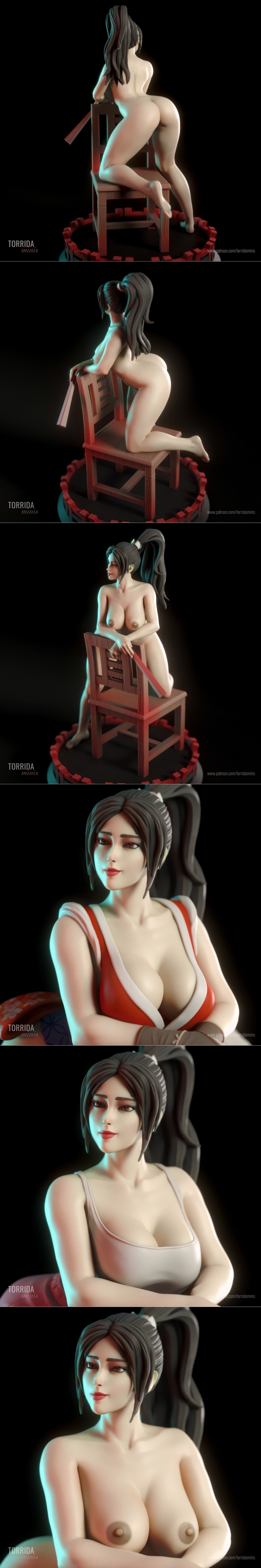 Torrida Minis - 马伊 - 3D打印模型|Torrida Minis – Mai – 3D Print Model STL