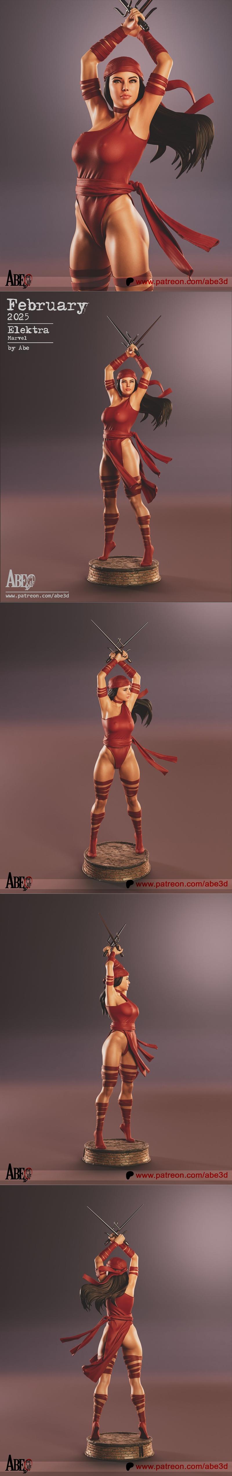 Abe3D – Elektra – 2025年3D打印模型|Abe3D – Elektra – February 2025 – 3D Print Model STL