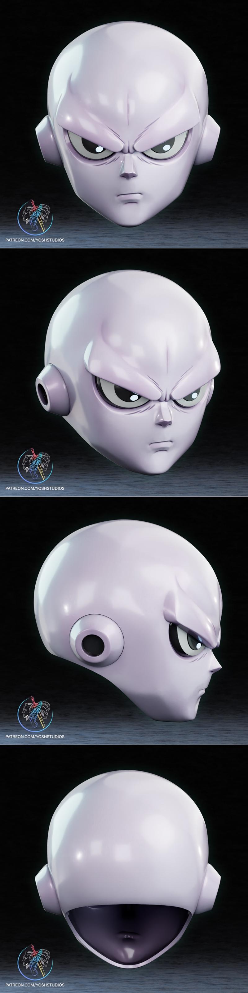 Jiren DBS头盔 3D打印模型|Jiren DBS Helmet – 3D Print Model STL