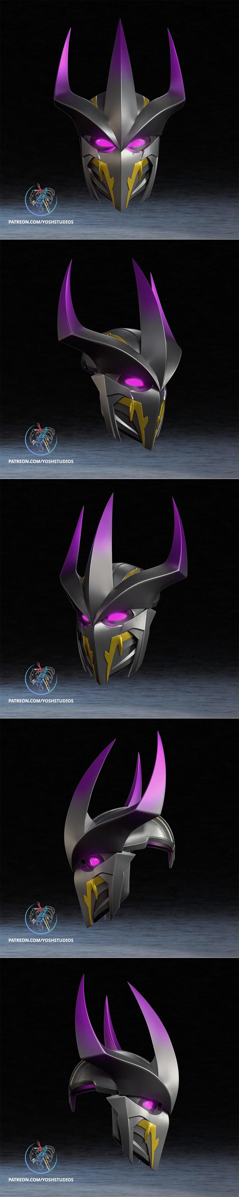 堡垒之夜头盔 3D打印模型|Super Shredder Fortnite Helmet – 3D Print Model STL