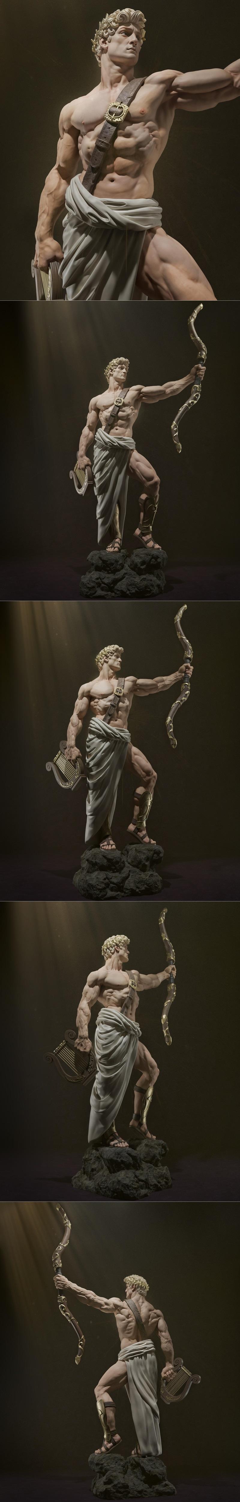 Ca 3D Studios – Apolo – 3D打印模型|Ca 3d Studios – Apolo – 3D Print Model STL