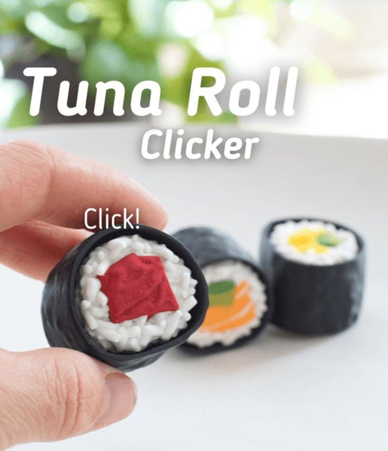 金枪鱼卷点击器 - 3D打印模型|Tuna Roll Clicker – 3D Print Model STL