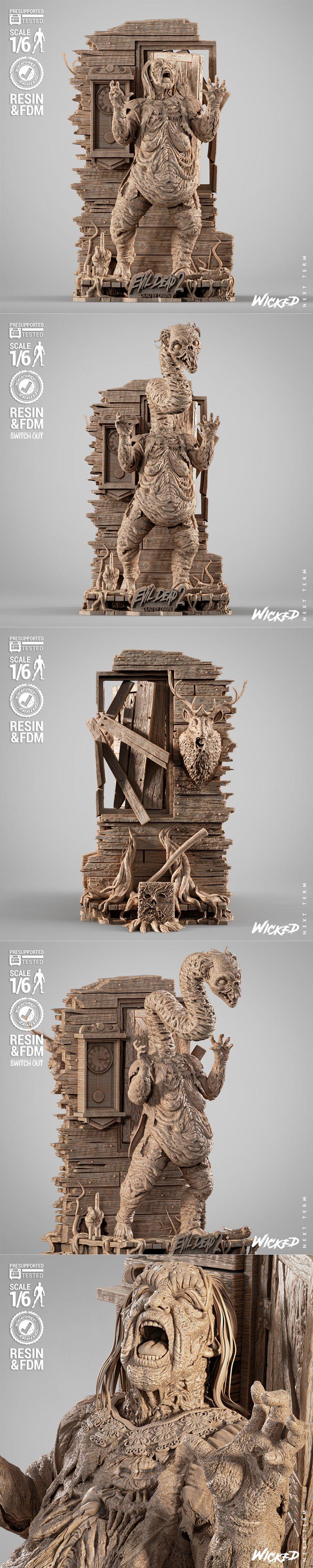 WICKED——亨利埃塔雕塑 3D打印模型|WICKED – Henrietta Sculpture – 3D Print Model STL