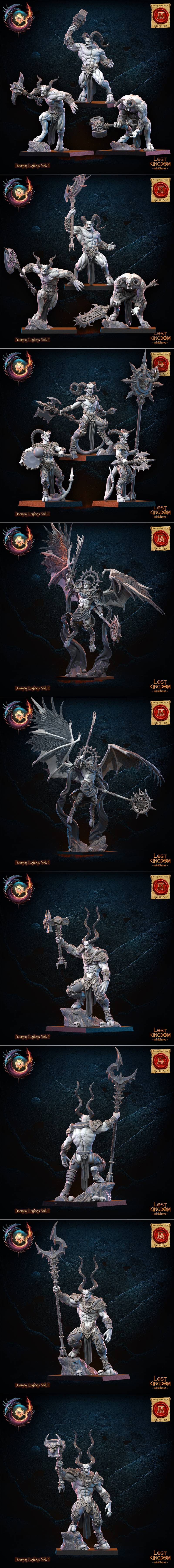 Lost Kingdom迷你模型 2024年6月 3D打印STL文件|Lost Kingdom Miniatures June 2024 – 3D Print Model STL