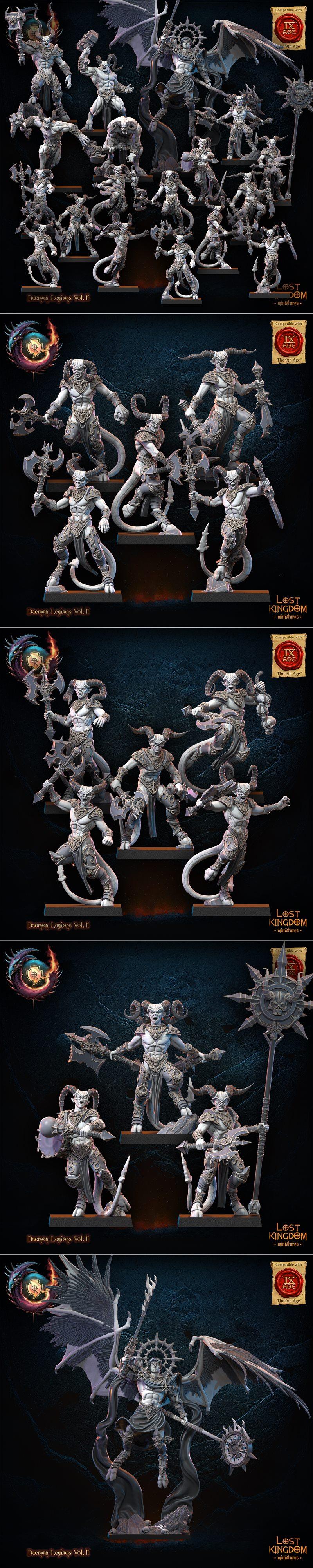 Lost Kingdom迷你模型 2024年6月 3D打印STL文件|Lost Kingdom Miniatures June 2024 – 3D Print Model STL