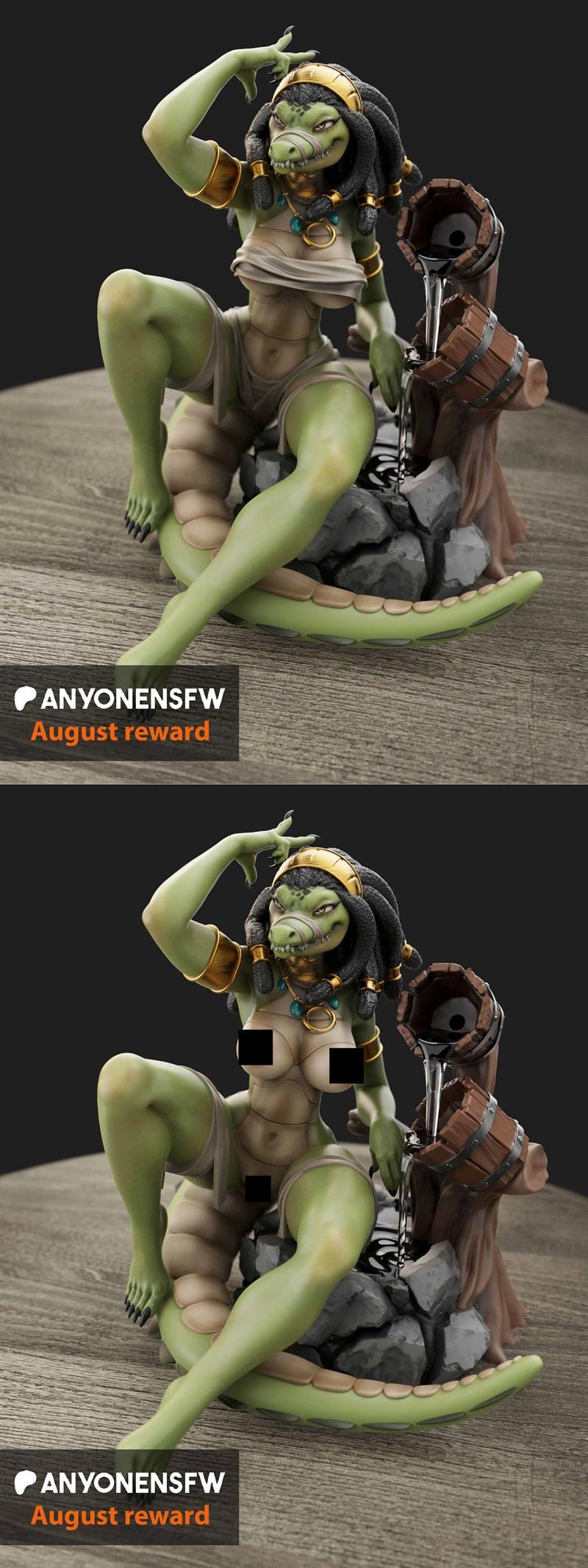 埃及阿米特 3D打印模型|Egypt Ammit – 3D Print Model STL