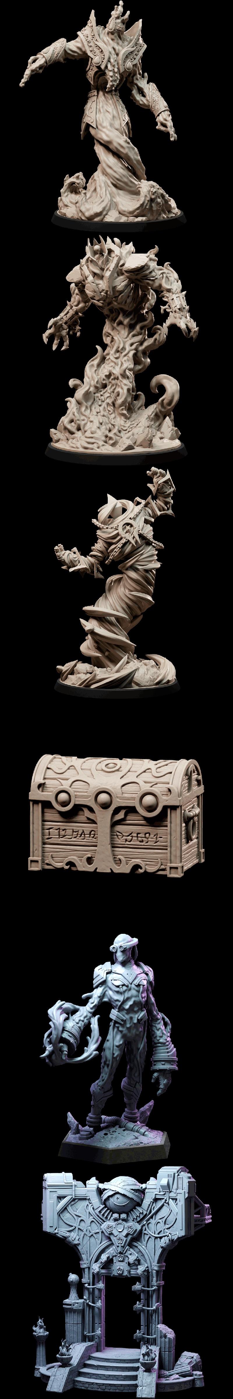 Loot Studios——城市之门 3D打印模型|Loot Studios – City of Portals – 3D Print Model STL