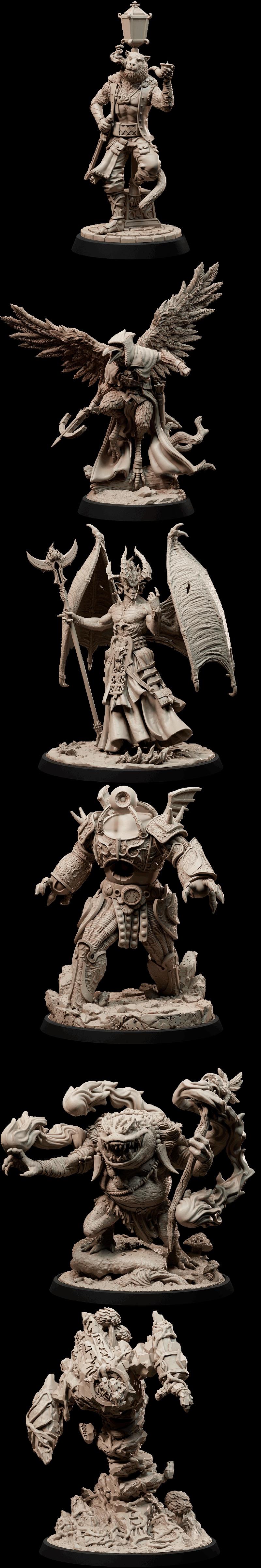 Loot Studios——城市之门 3D打印模型|Loot Studios – City of Portals – 3D Print Model STL