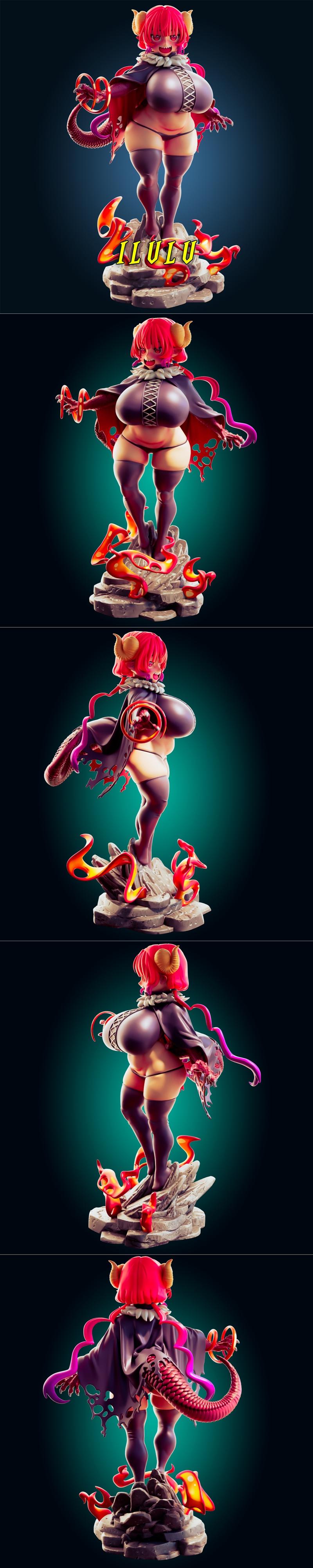 Ilulu 3D打印模型|Officer Rhu – Ilulu – 3D Print Model STL