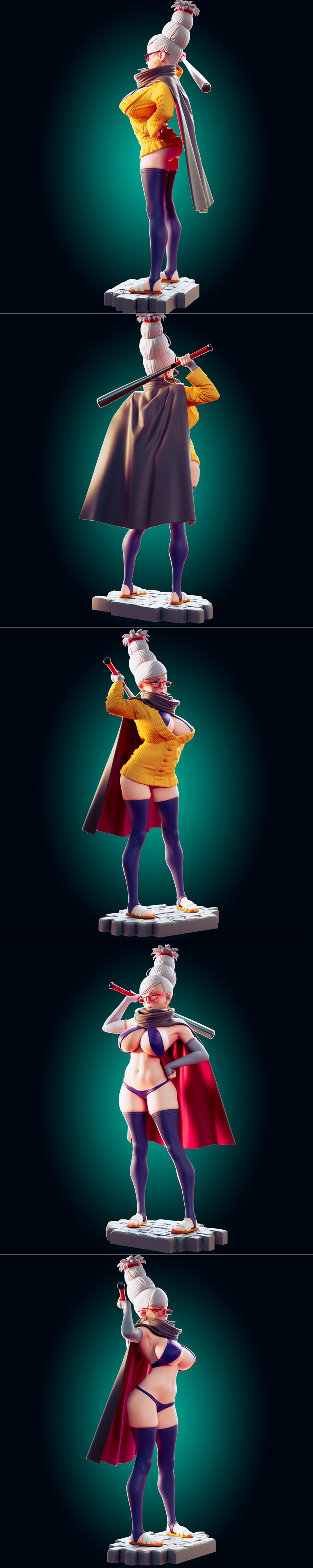 青井玲奈 3D打印模型|Officer Rhu – Seiko Ayase – 3D Print Model STL