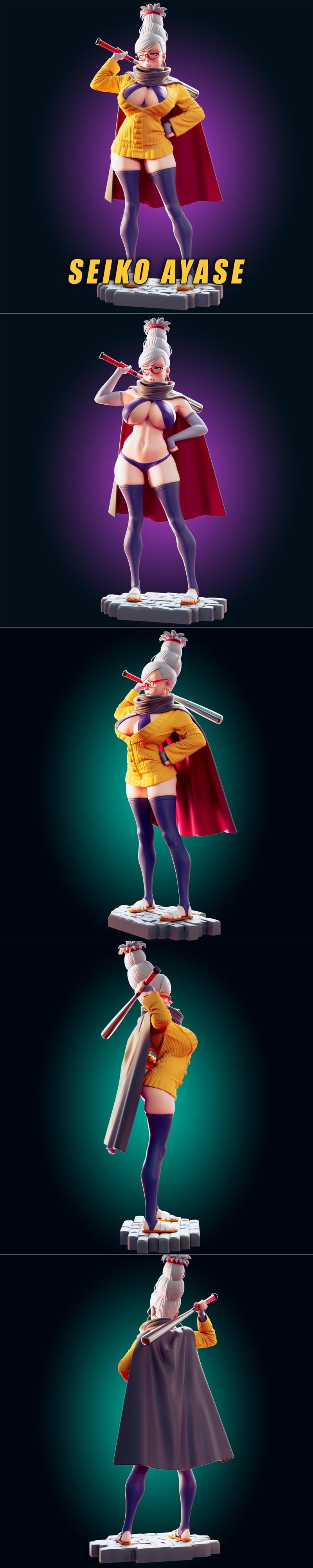 青井玲奈 3D打印模型|Officer Rhu – Seiko Ayase – 3D Print Model STL