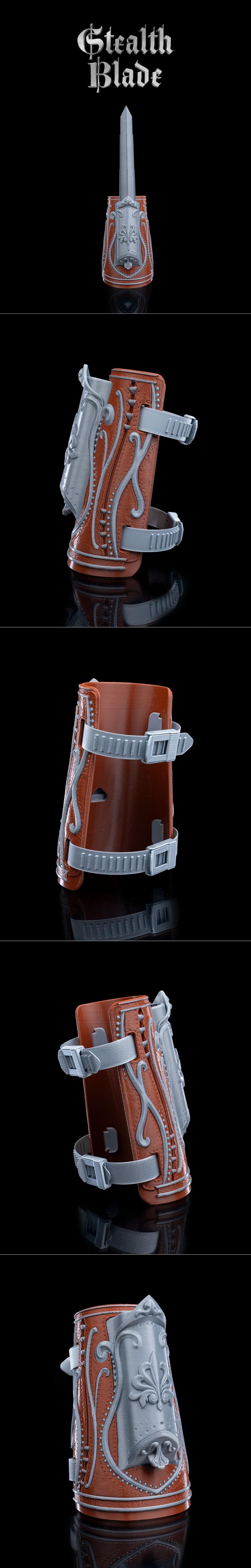 Stlflix - 暗影之刃 - 3D打印模型|Stlflix – Stealth Blade – 3D Print Model STL