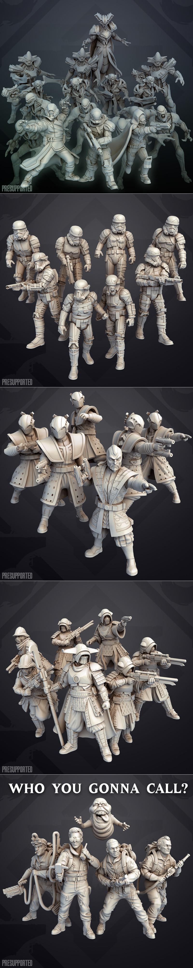 Skullforge Studios 2023十月作品：3D打印模型STL文件集|Skullforge Studios October 2023 – 3D Print Model STL