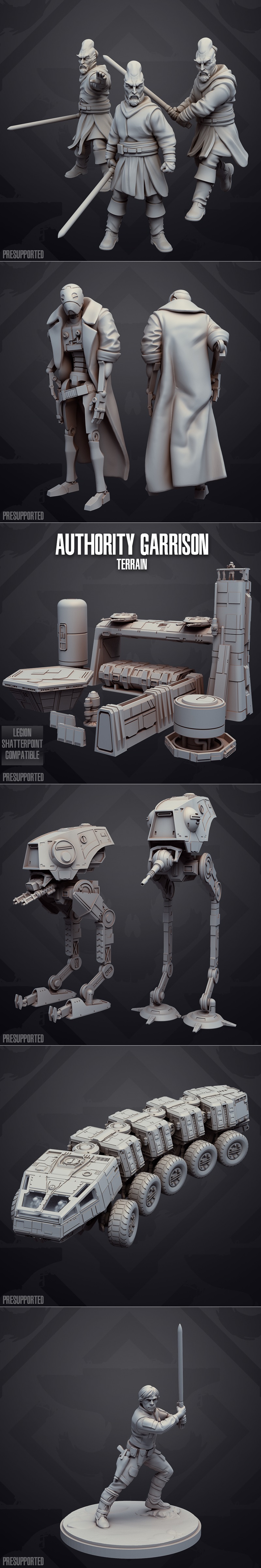 Skullforge Studios 2023年3D打印模型：动漫游戏角色立体模型集|Skullforge Studios June 2023 – 3D Print Model STL