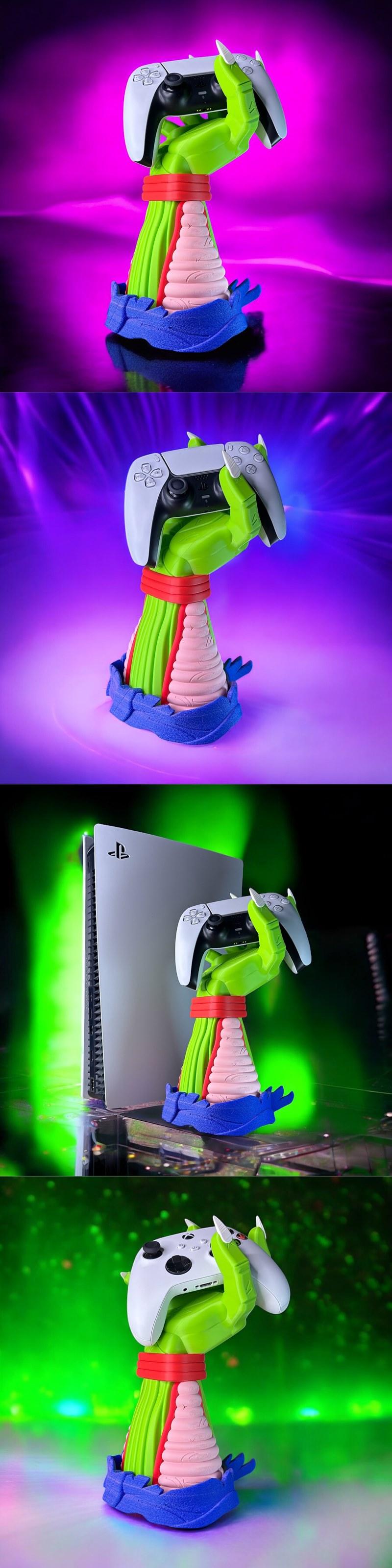 Piccolo 3D打印立架模型|Universal Controller Stand – Piccolo – 3D Print Model STL