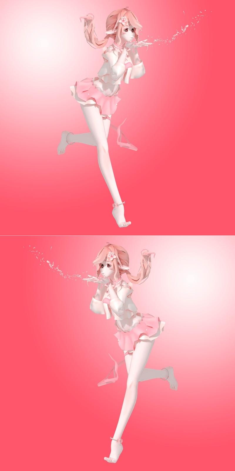 Aefiris - 3D打印模型：动漫角色立体造型|Aefiris – 3D Print Model STL