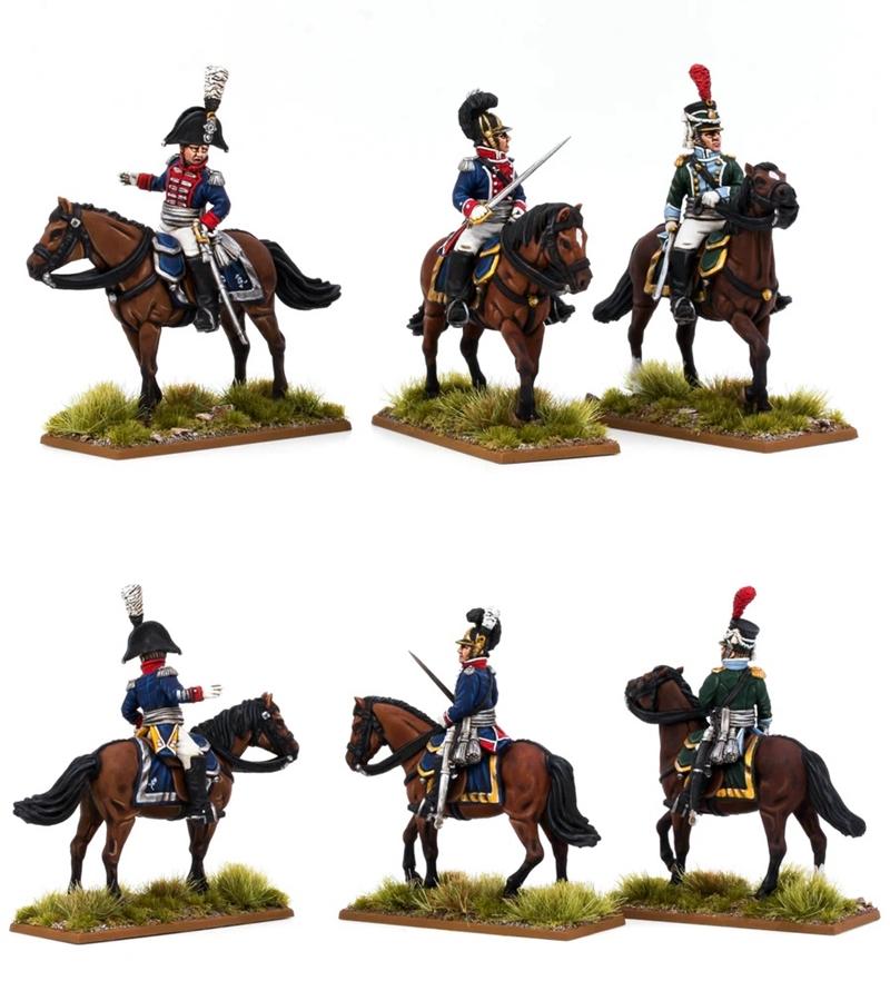 巴登-符腾堡骑马军官 3D打印模型|Wuerttemberg Mounted Officers – 3D Print Model STL