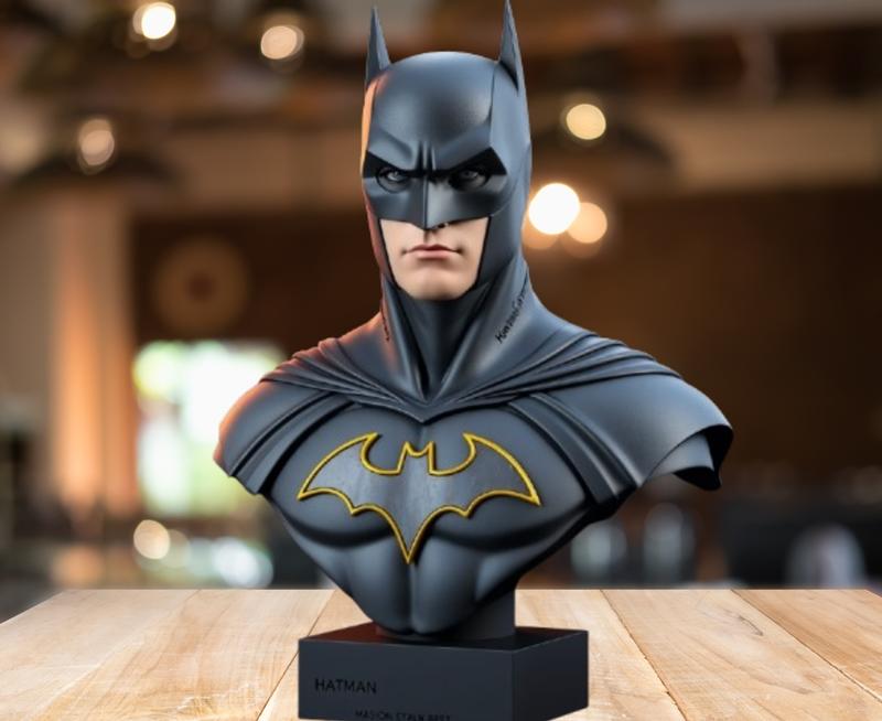 魔法之屋——蝙蝠侠3D打印模型|House of Magic – Batman Bust – 3D Print Model STL