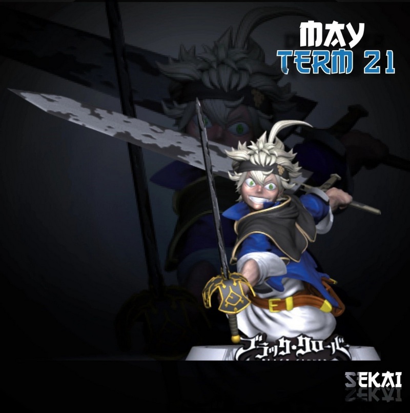 Sekai – Asta Bust – 3D Print Model