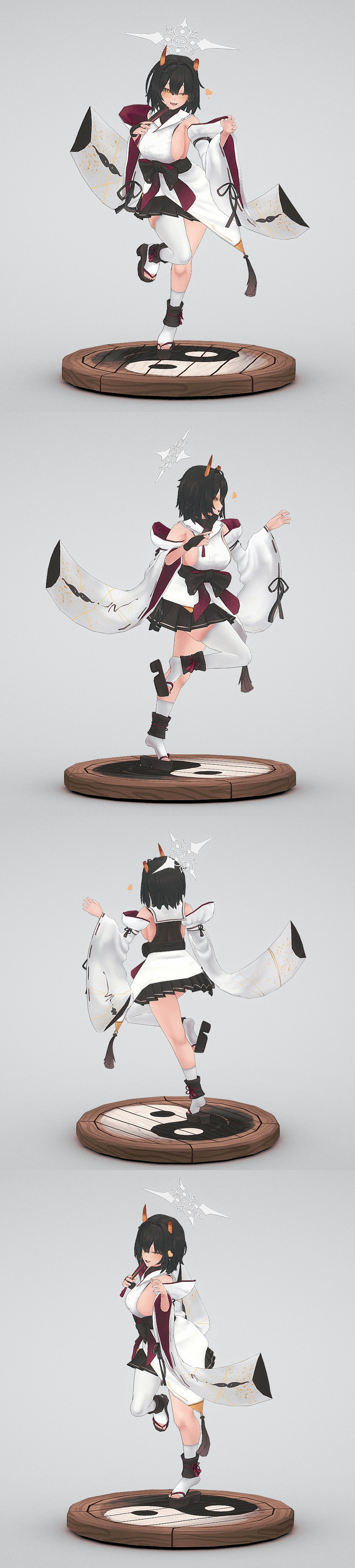 蓝档案 - 安奇尼娅 - 3D打印模型|Blue Archive – Amachi Niya – 3D Print Model