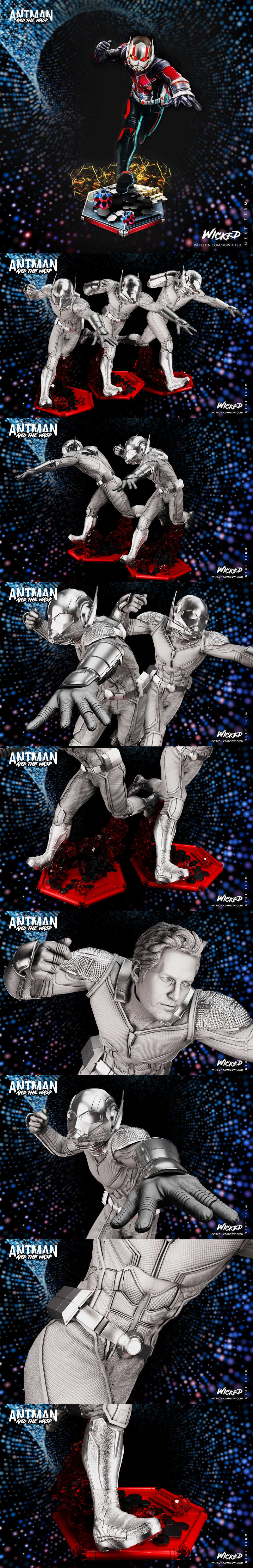 Wicked – Ant Man Sculpture – 3D Print Model