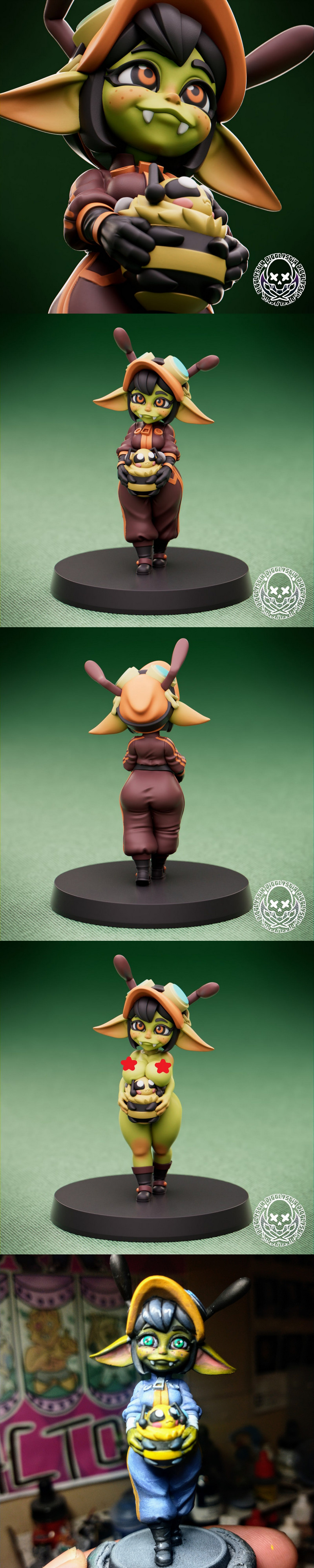 Beekeeper Goblin – 3D Print Model