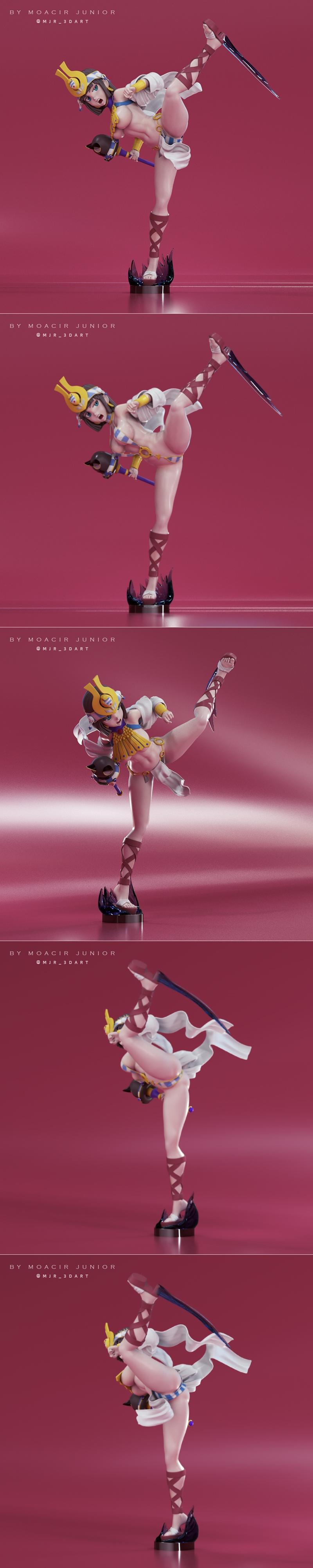 Menace Queens Blade – 3D Print Model STL