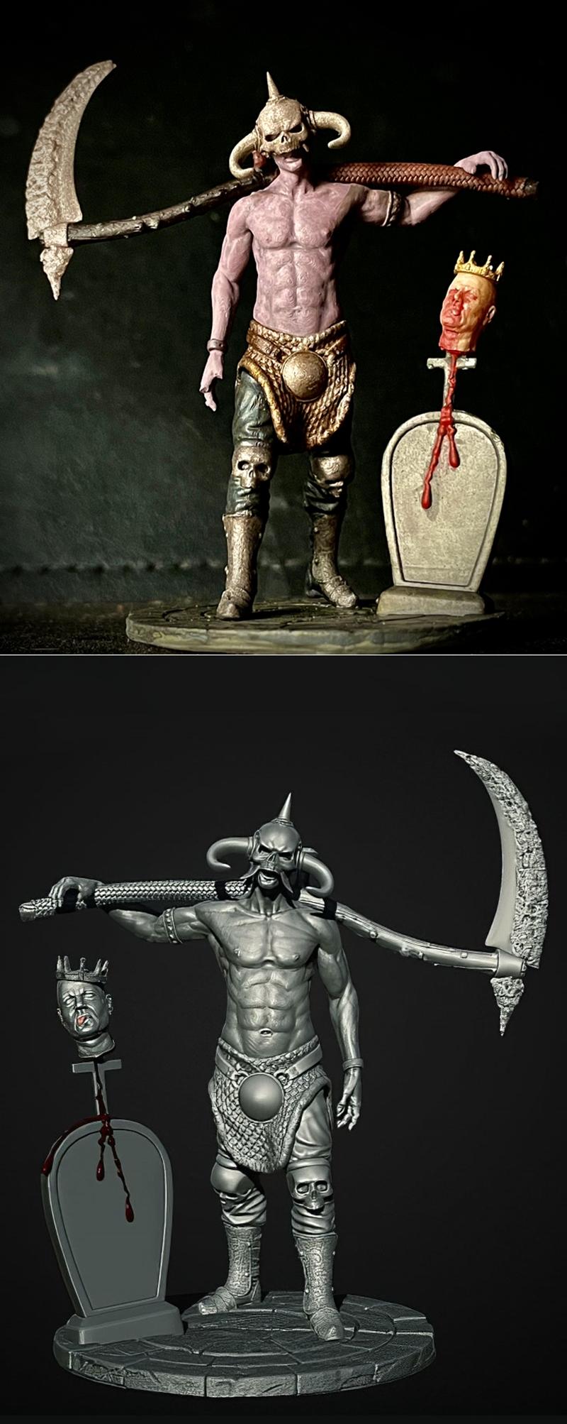 Soul Reaper demon hunter – 3D Print Model STL