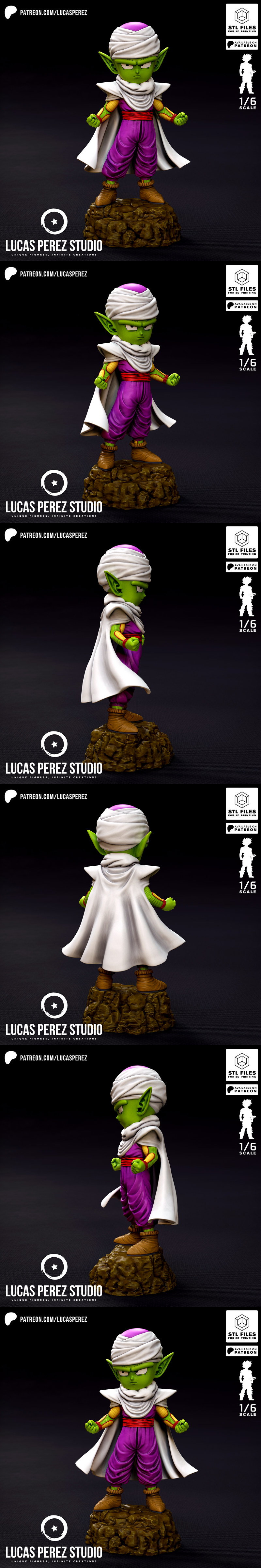Lucas Perez Studio – Piccolo Daima – 3D Print Model