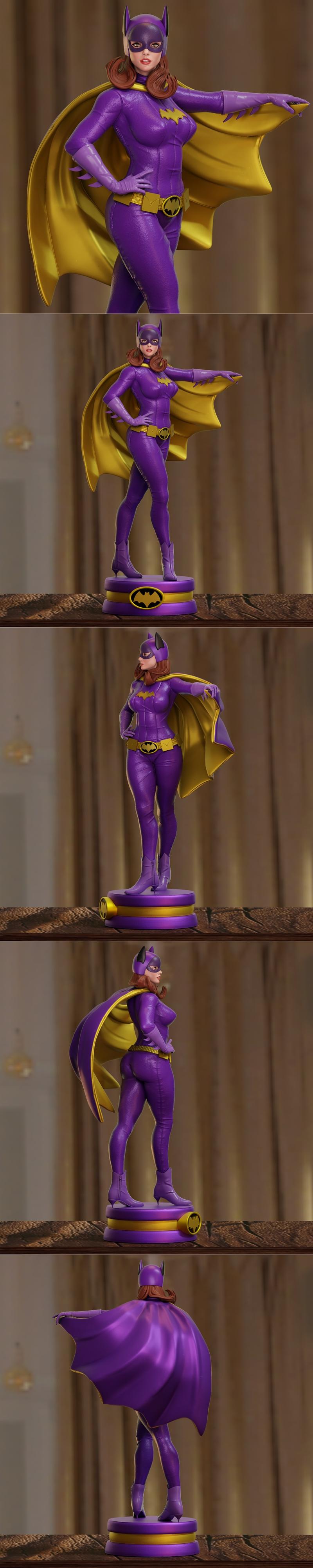 Batgirl 1966 version – 3D Print Model STL