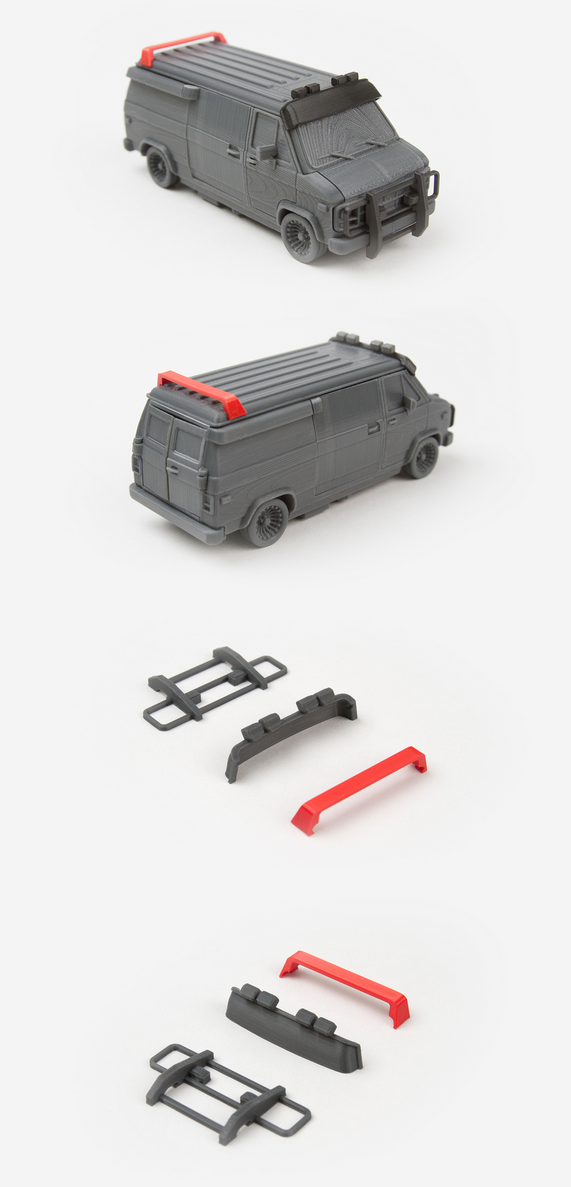 Parts for Van – GV (A-Team Van) – 3D Print Model