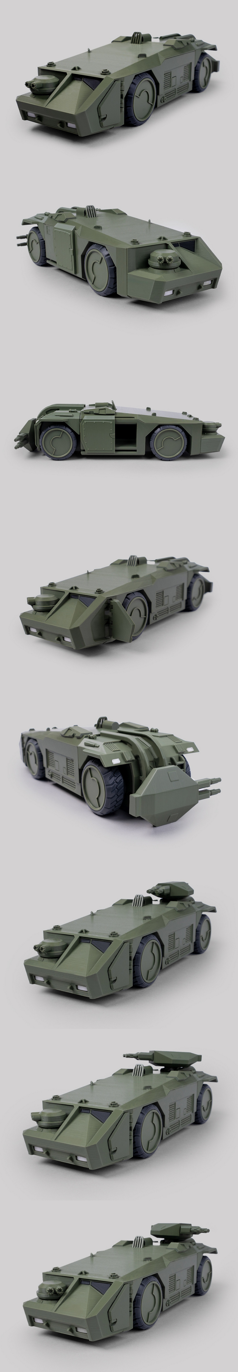 Alien APC – 3D Print Model