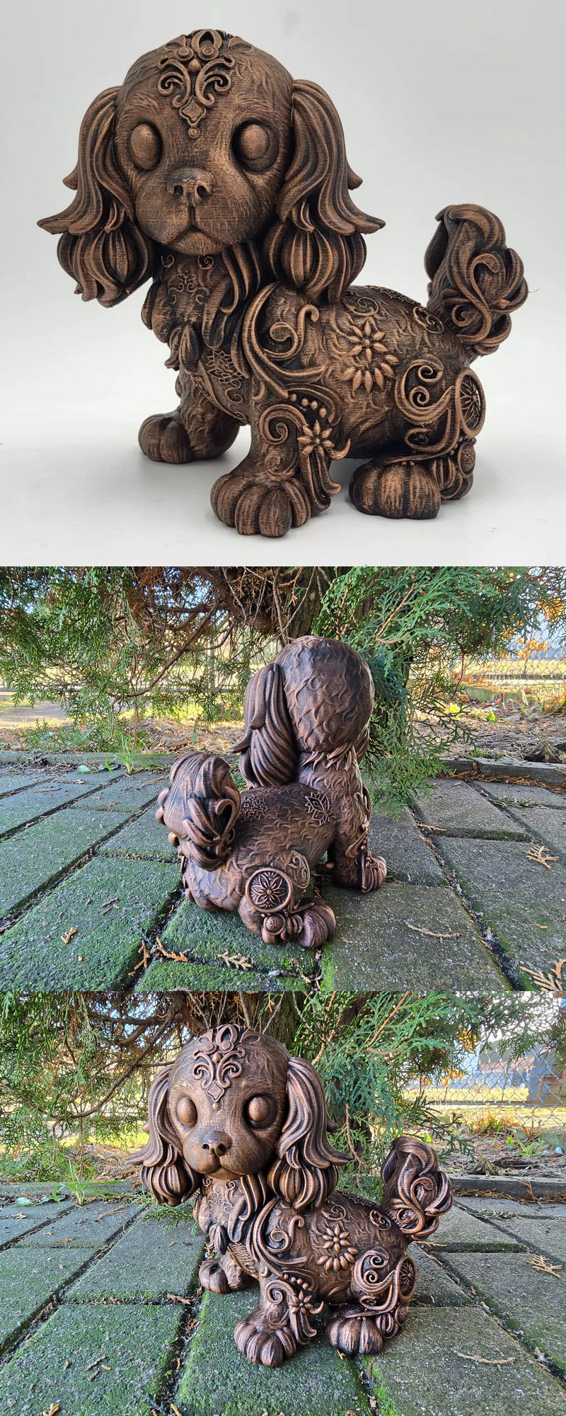 Ornamnetal Cocker Spaniel – 3D Print Model