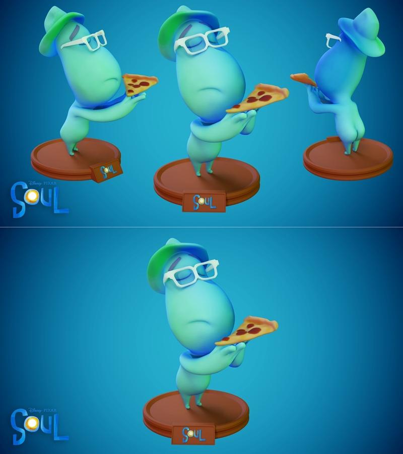 Joe Gardner Soul – 3D Print Model STL