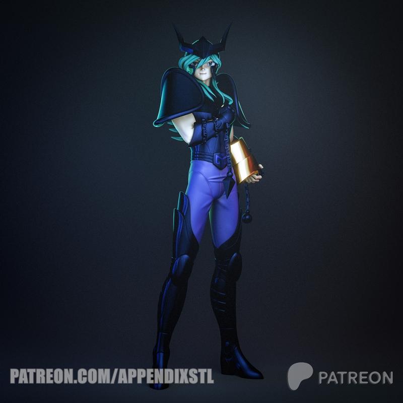 Black Andromeda – 3D Print Model STL