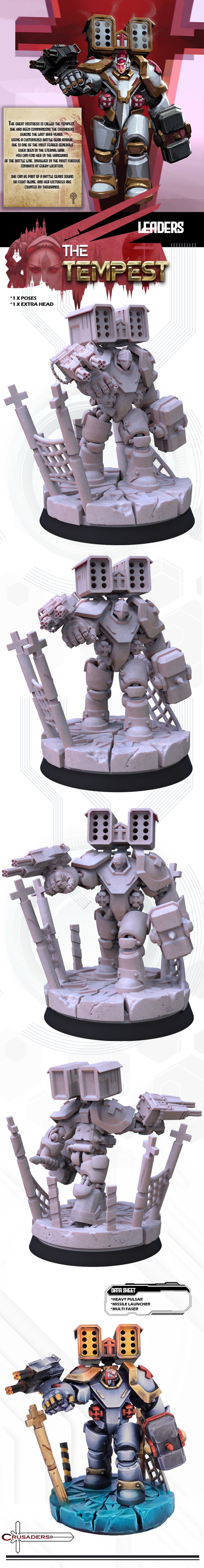 Nocturna models – Crusades – 3D Print Model STL