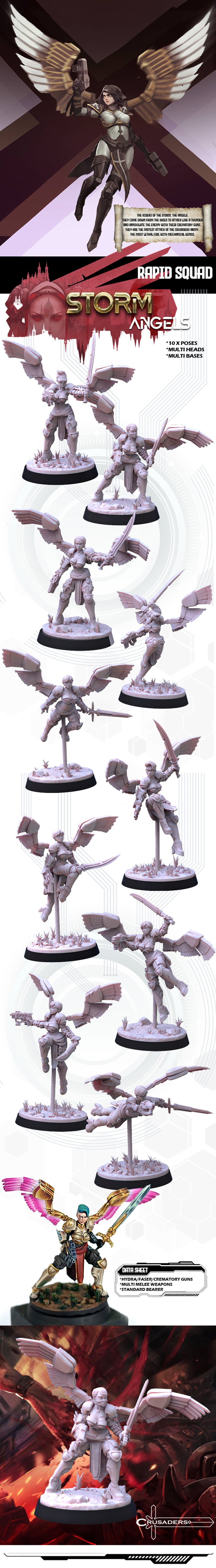 Nocturna models – Crusades – 3D Print Model STL