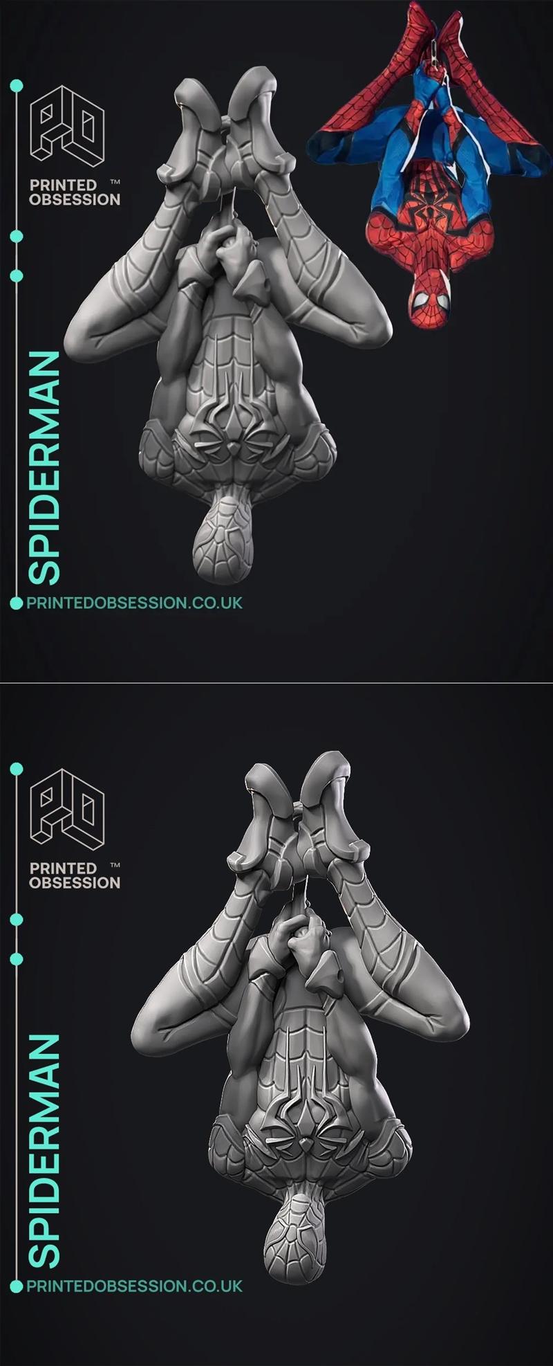 蜘蛛侠 - 迷雾电影 - 3D打印模型|Spiderman – Marvel – 3D Print Model STL