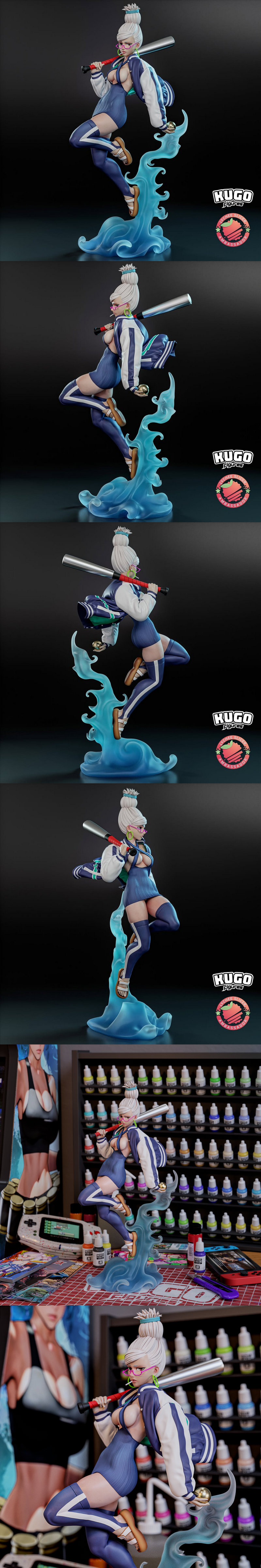 Dandadan 出身角色青井奏 3D打印模型|KuGo figures – Dandadan – Seiko Ayase – 3D Print Model