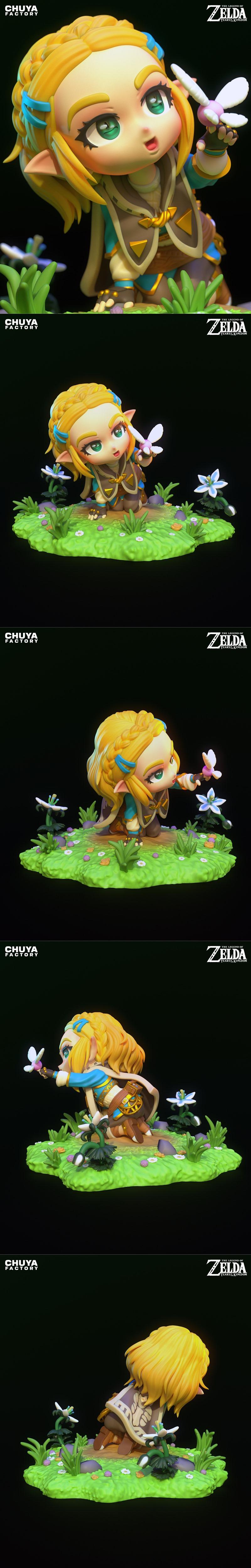 奇亚工厂 - 维度之刃 - 赤红之刃3D打印模型|Chuya Factory – Zelda – 3D Print Model STL