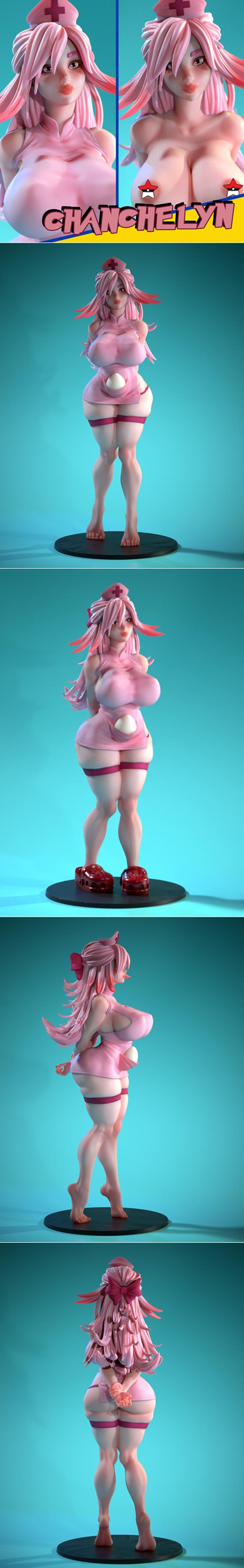 Chanchelyn - 动漫角色3D打印模型 STL|Chanchelyn – 3D Print Model STL
