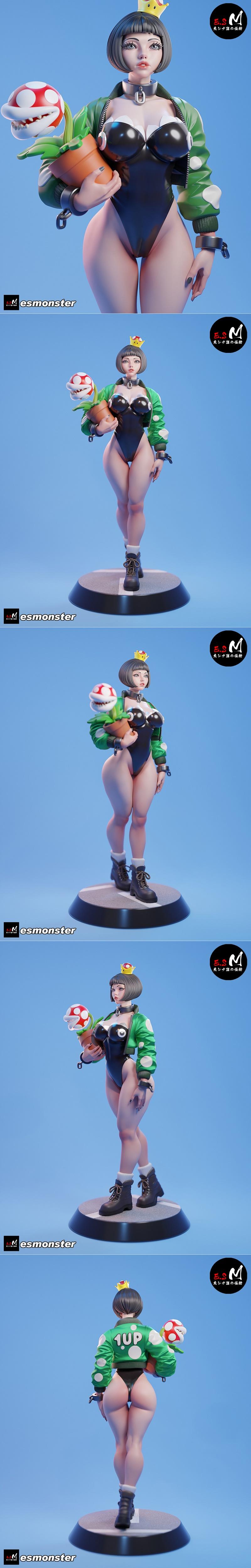 E.S怪物——奇姆佩特3D打印模型|E.S Monster – Chompette – 3D Print Model STL