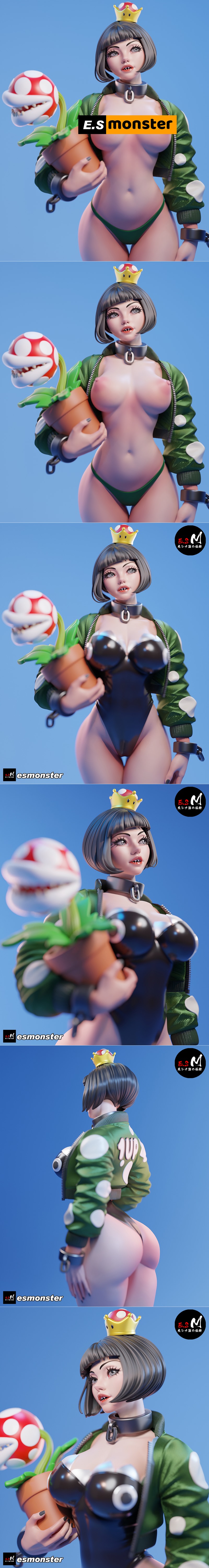 E.S怪物——奇姆佩特3D打印模型|E.S Monster – Chompette – 3D Print Model STL