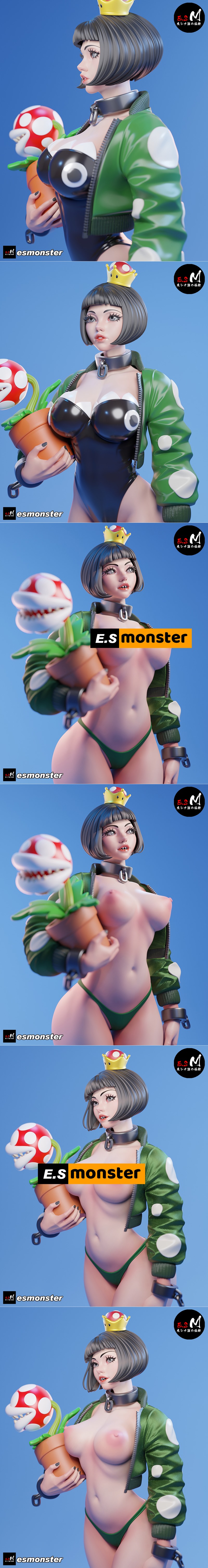 E.S怪物——奇姆佩特3D打印模型|E.S Monster – Chompette – 3D Print Model STL