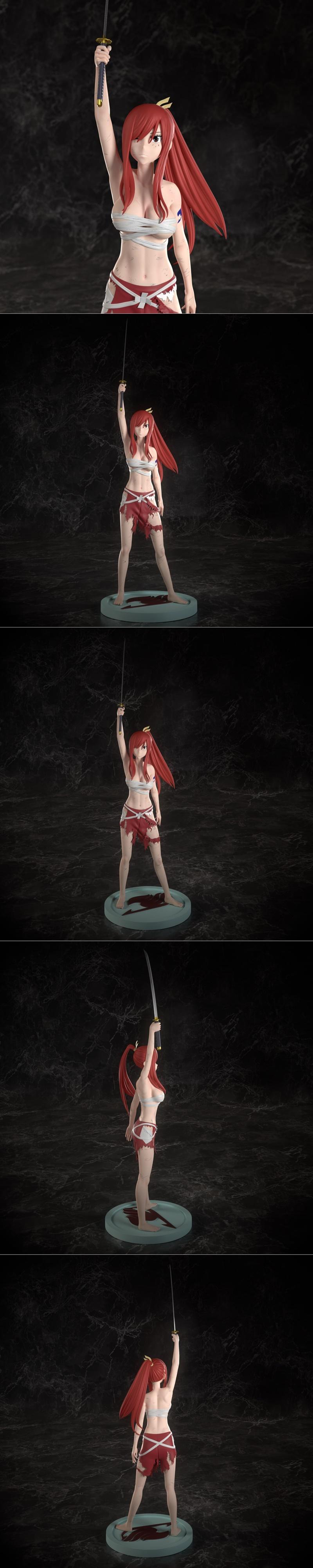 Erza – 3D Print Model STL
