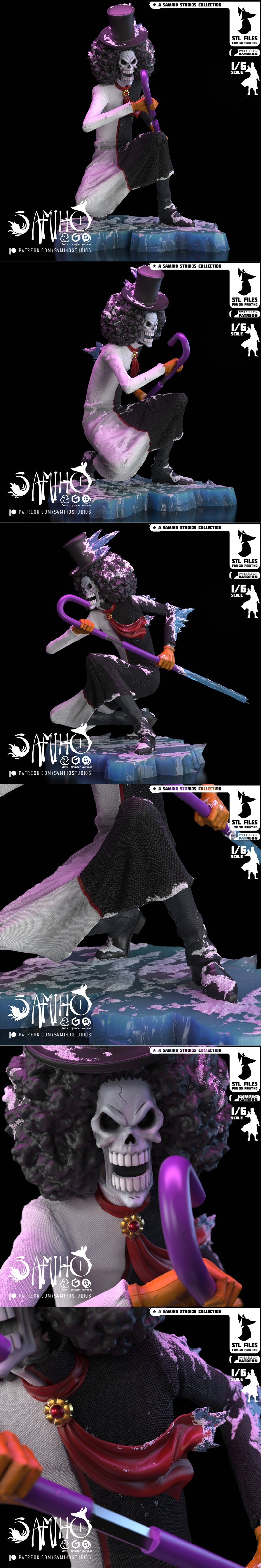 Samiho Studios – Brook – 3D打印模型|Samiho Studios – Brook – 3D Print Model STL