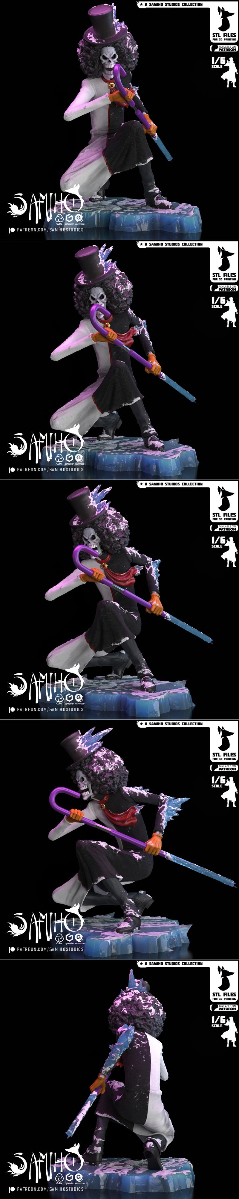 Samiho Studios – Brook – 3D打印模型|Samiho Studios – Brook – 3D Print Model STL