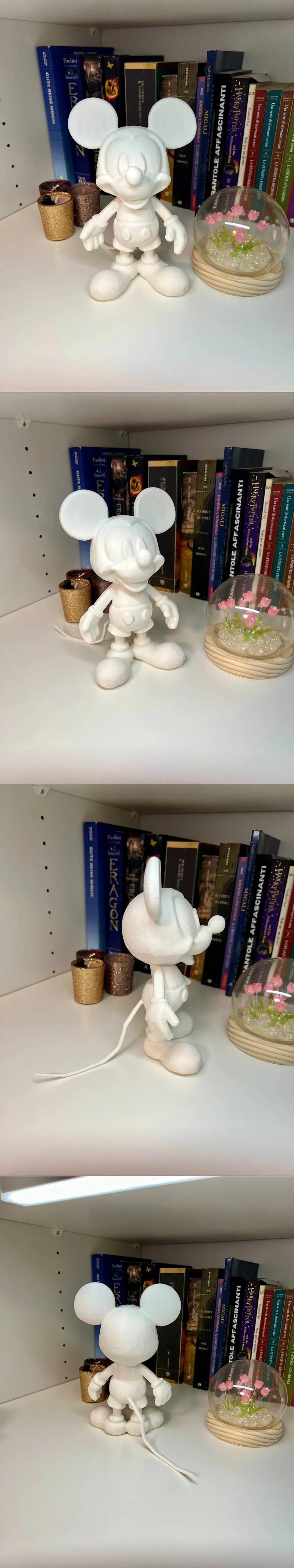 米老鼠 3D打印模型|Mickey Mouse – 3D Print Model STL
