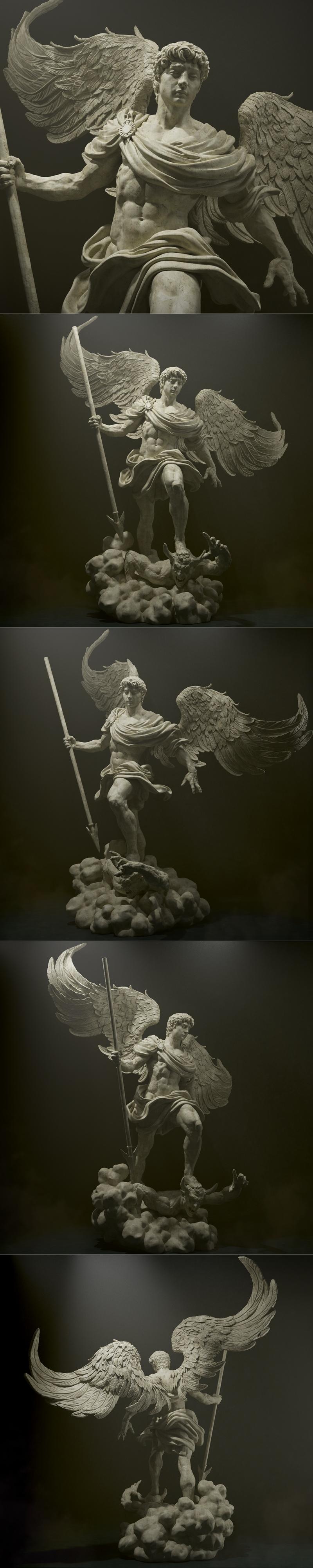 CA 3D Studios – Archangel – 3D Print Model STL